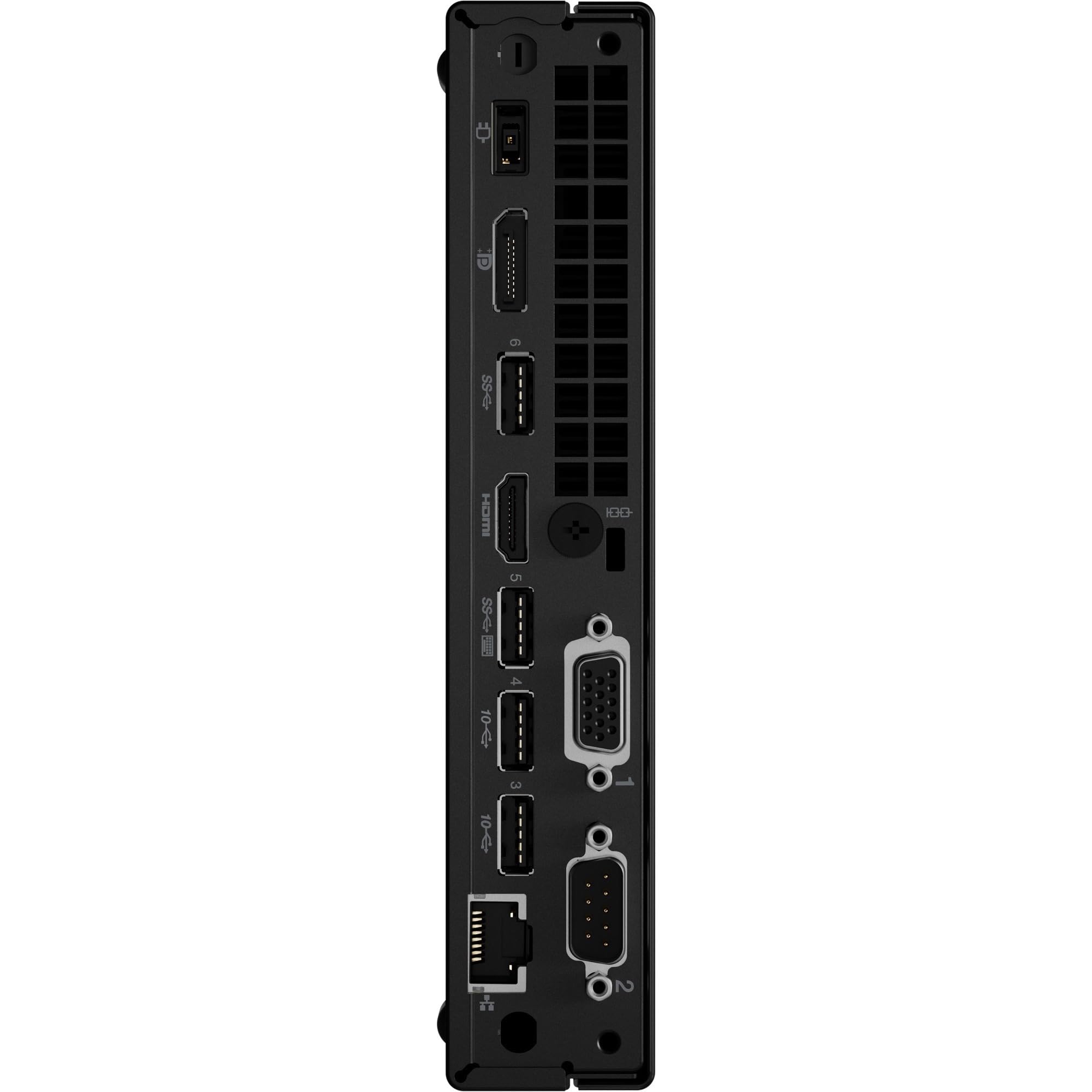 Lenovo Thinkcentre M80Q 11Dn0097Us Black Mini Desktop, I3-10100T, 8Gb, 128Gb Pcie Ssd, Intel Uhd 630, Windows 10 Pro