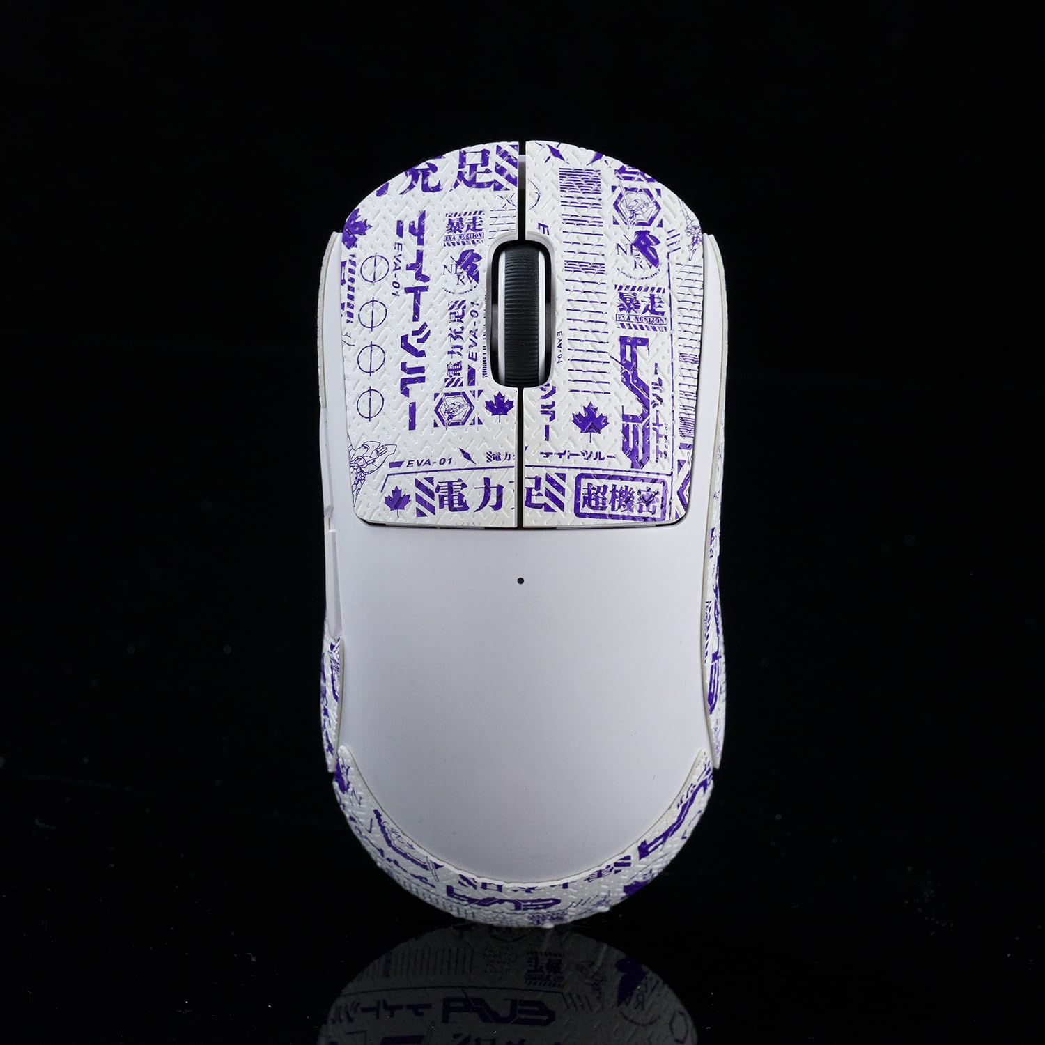 Hokeyio Mouse Grip Tape For Logitech G Pro X Superlight 2 Non Slip Suck Sweat Eva White Purple