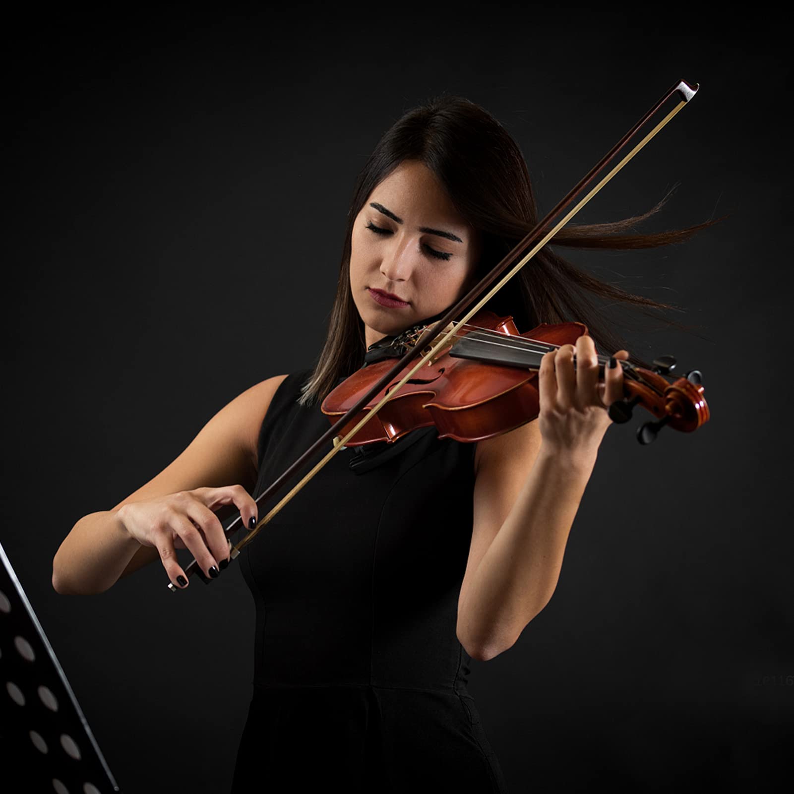 Vaguelly 1/10 Violin Bow, Light Weight with Horse Hair, 45cm, Random Color, Model 5264019OB15RC