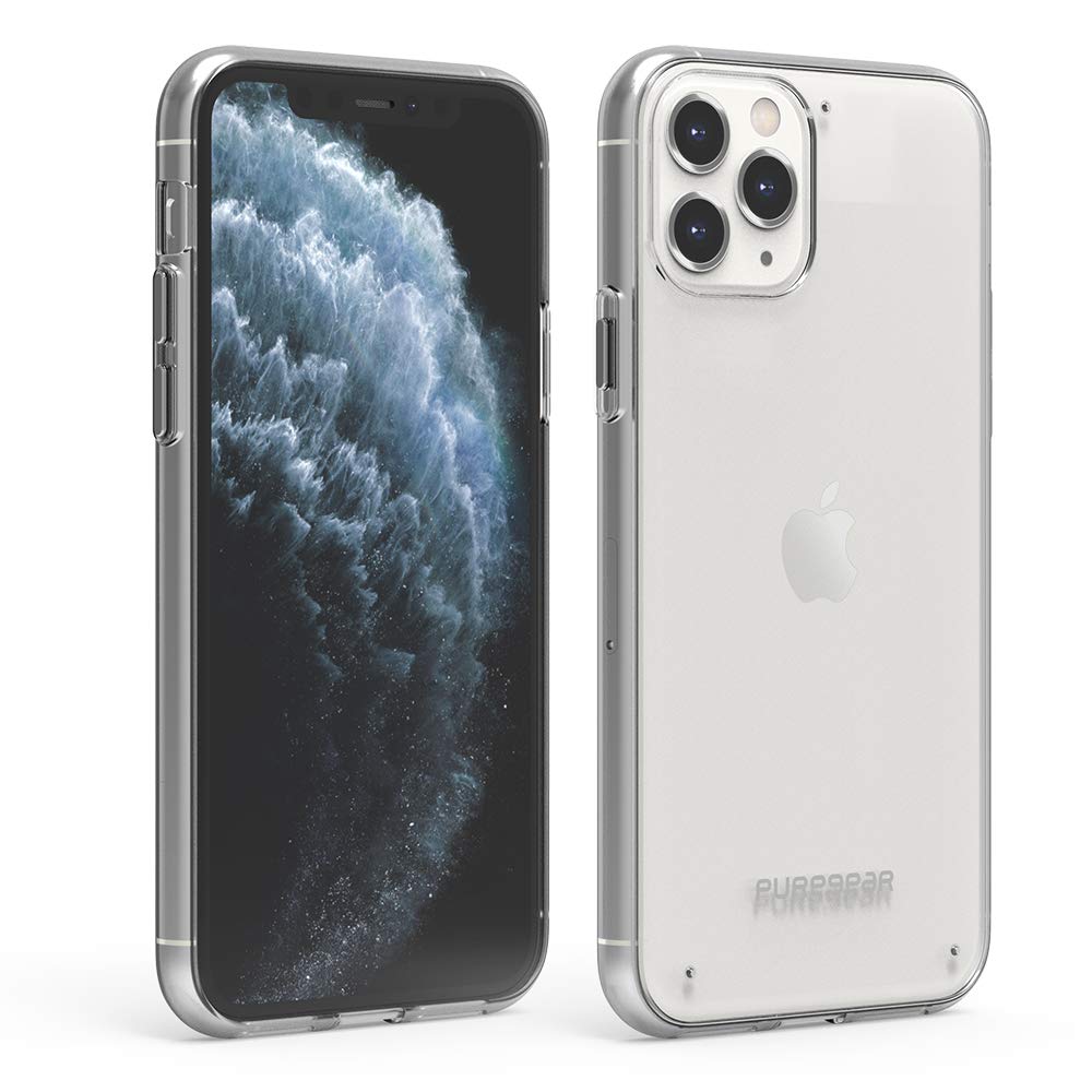 PureGear Slim Shell Case for Apple iPhone 11 Pro, UltraThin and Sleek, Flexible and Durable, Protective SnapOn Case, Functiona