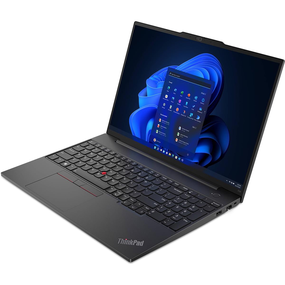 Lenovo Thinkpad E16 Gen 1 21Jn0040Us 16 Touchscreen Notebook - Wuxga - Intel Core I5 13Th Gen I5-1335U - 16 Gb - 512 Gb Ssd - En