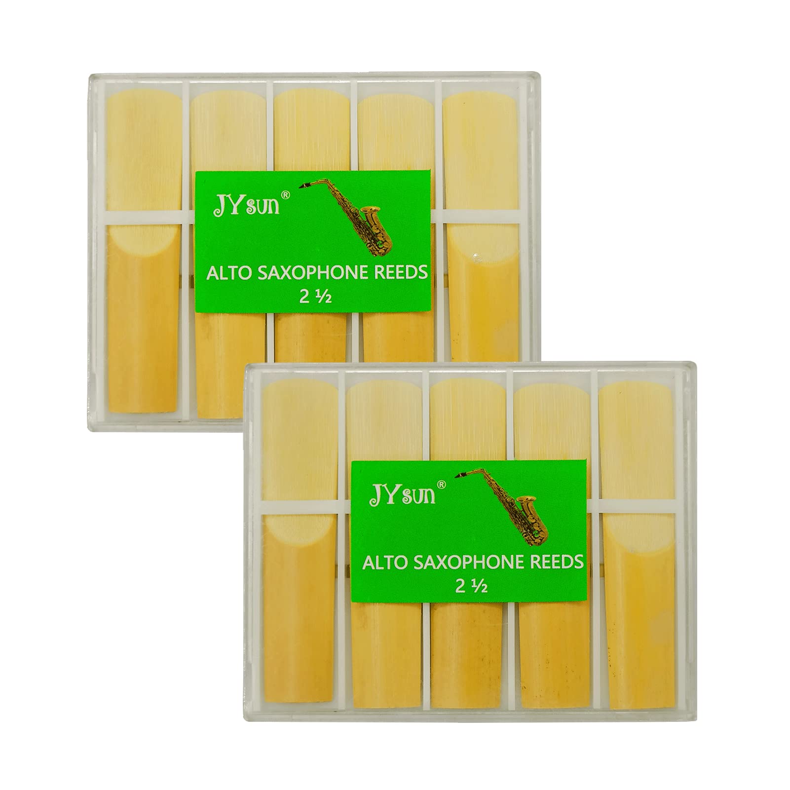 Saxophone Reeds 2.5 Alto Sax 20Pcs Reeds For Saxophone Alto