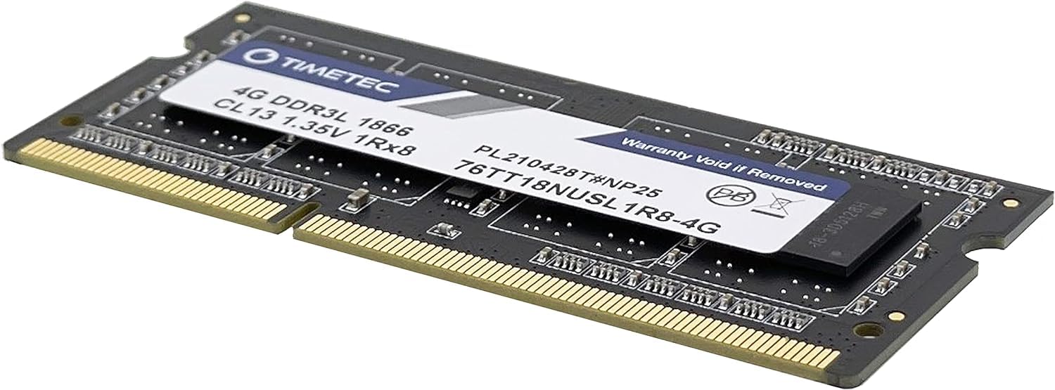 Timetec Ddr3 1866L 4Gb Replacement For Synology D3Ns1866L 4G Non Ecc Unbuffered Sodimm Ddr3L 1866Mhz Pc3L 14900 1.35V Memory Ram