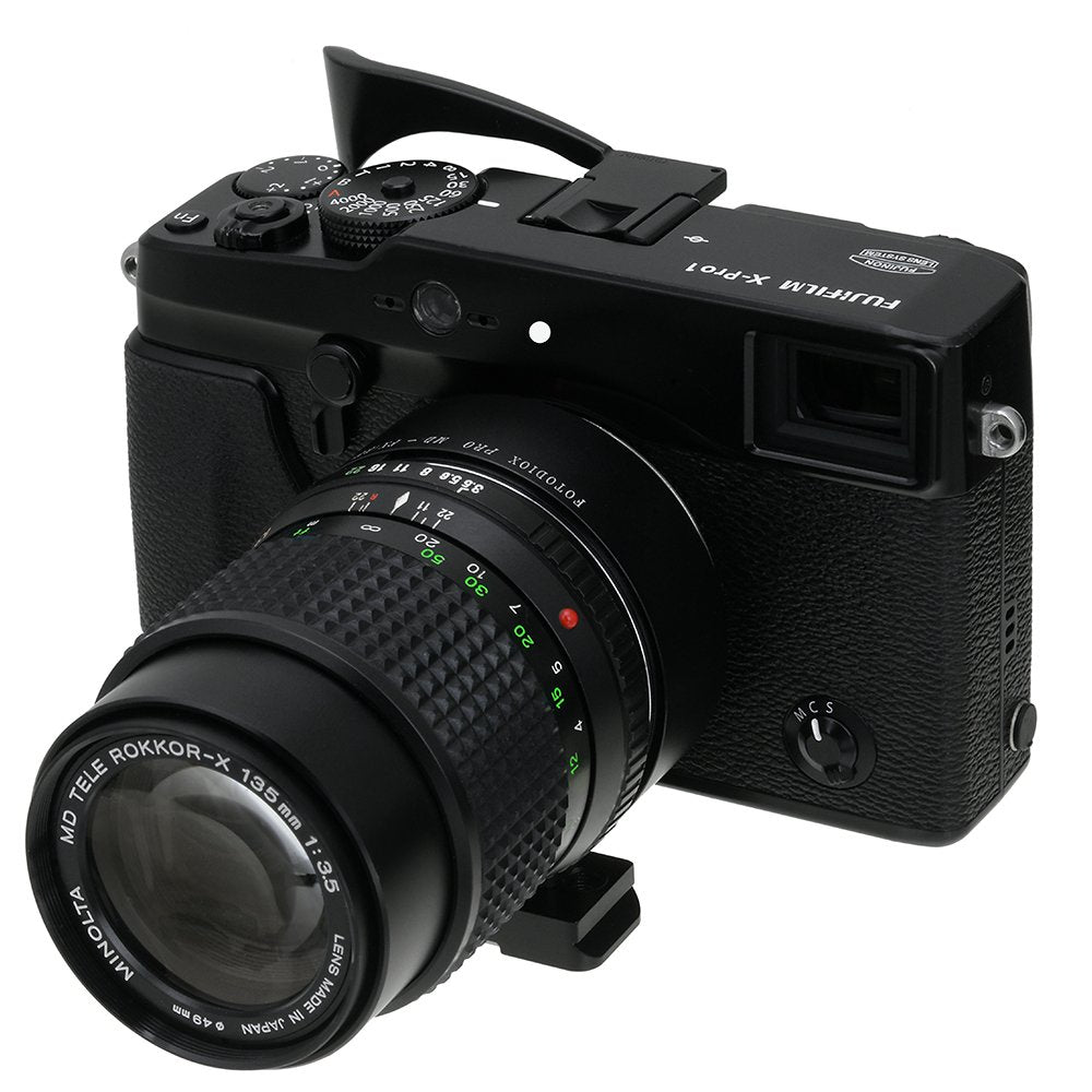 Fotodiox Pro Lens Mount Adapter Compatible With Minolta Md Lenses On Fujifilm X-Mount Cameras