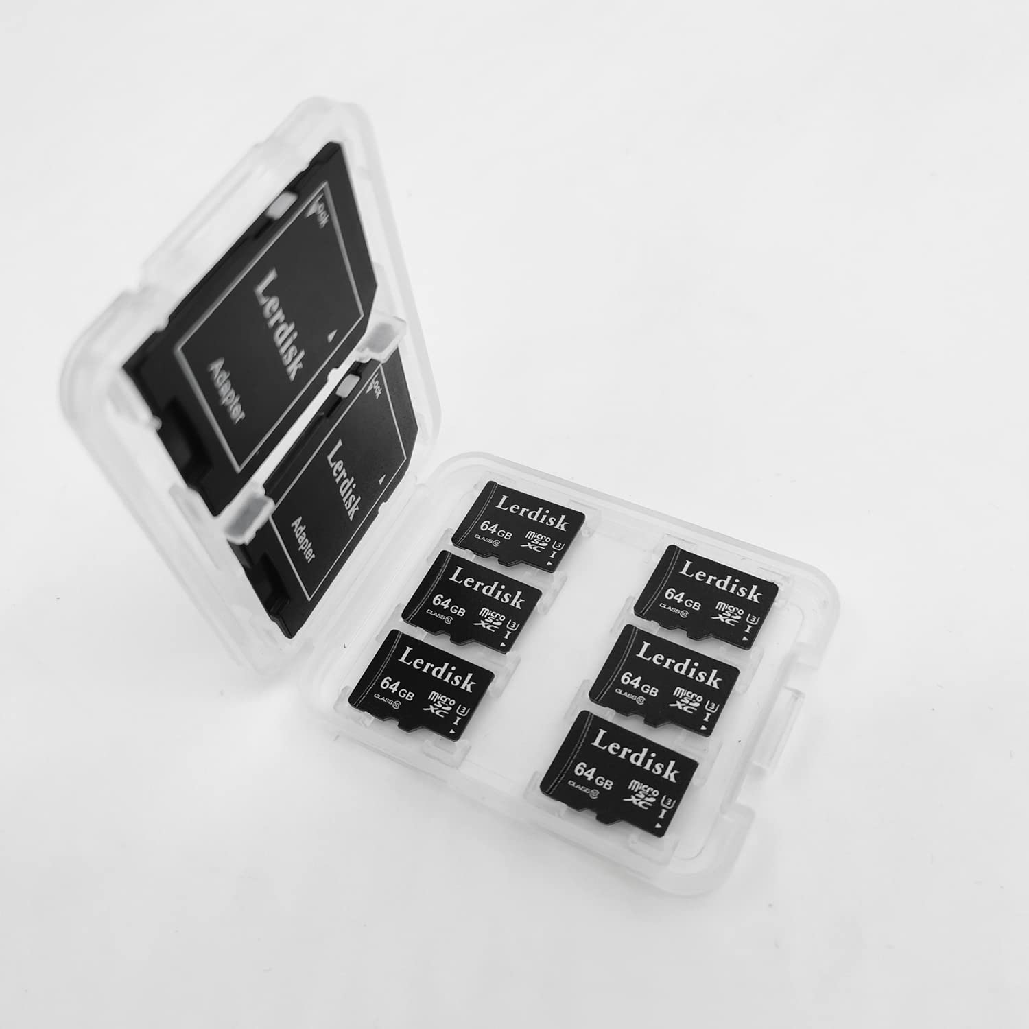 Factory Wholesale Micro Sd Card 64Gb U3 Pack Of 6 In Bulk Microsdxc Uhs I C10 With Sd Adapter Produced By Authorized Licencee(64