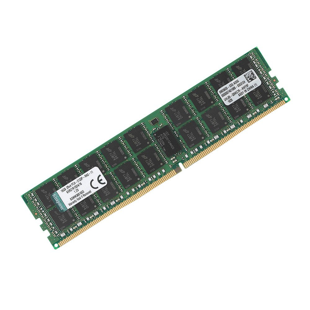 Kingston Valueram 16Gb Ram 2133Mhz Ddr4 Ecc Reg Cl15 Dimm Dr X 4 With Ts Server Memory (Kvr21R15D4/16)