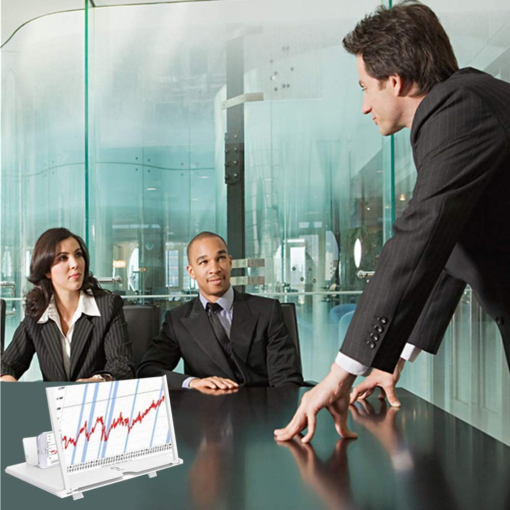 12'' Screen Magnifier Amplifier, New Generation Mobile Phone Holder 3D Hd Mobile Video Amplifier, Projection Amplifier Support X