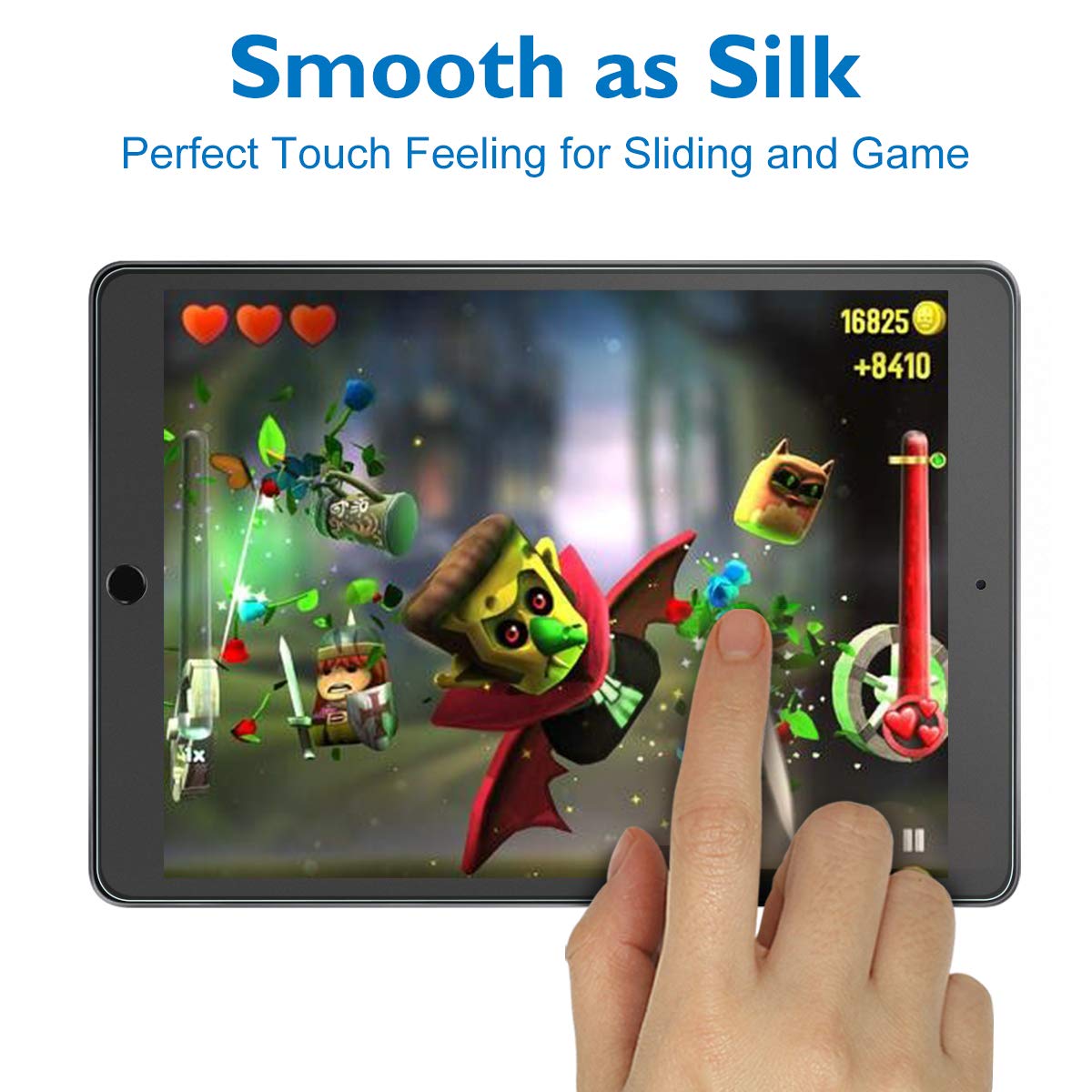 Mothca Matte Glass Screen Protector For Ipad 9.7 Inch(2018/2017 Model, 6Th/5Th Generation) Ipad Pro 9.7, Ipad Air1/Air2 [Not Pri