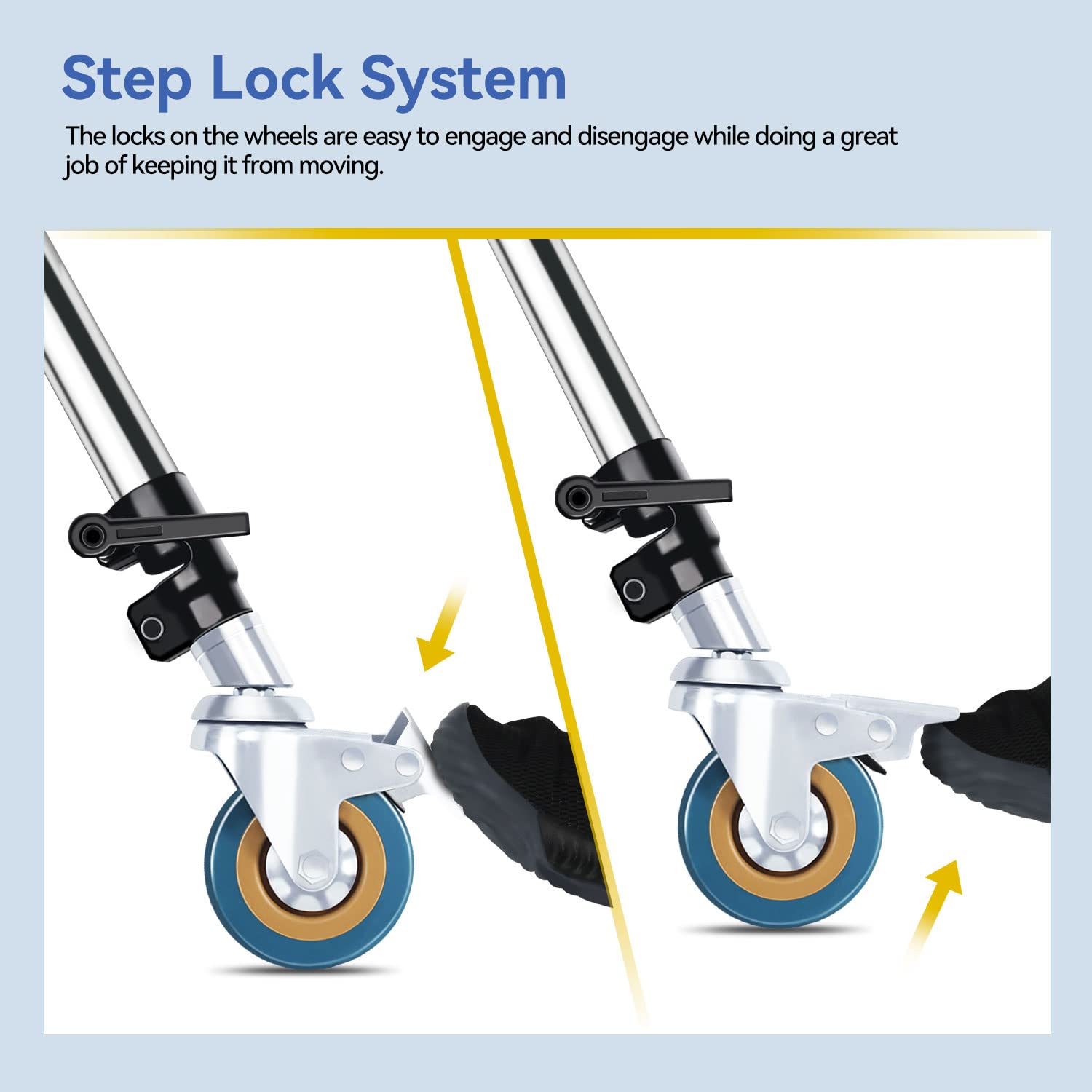 Photography C Stand Wheels 25Mm: Heavy Duty C Stand With Boom Arm Wheel Base, Compatible With Takerers/Neewer And Other 25Mm C S