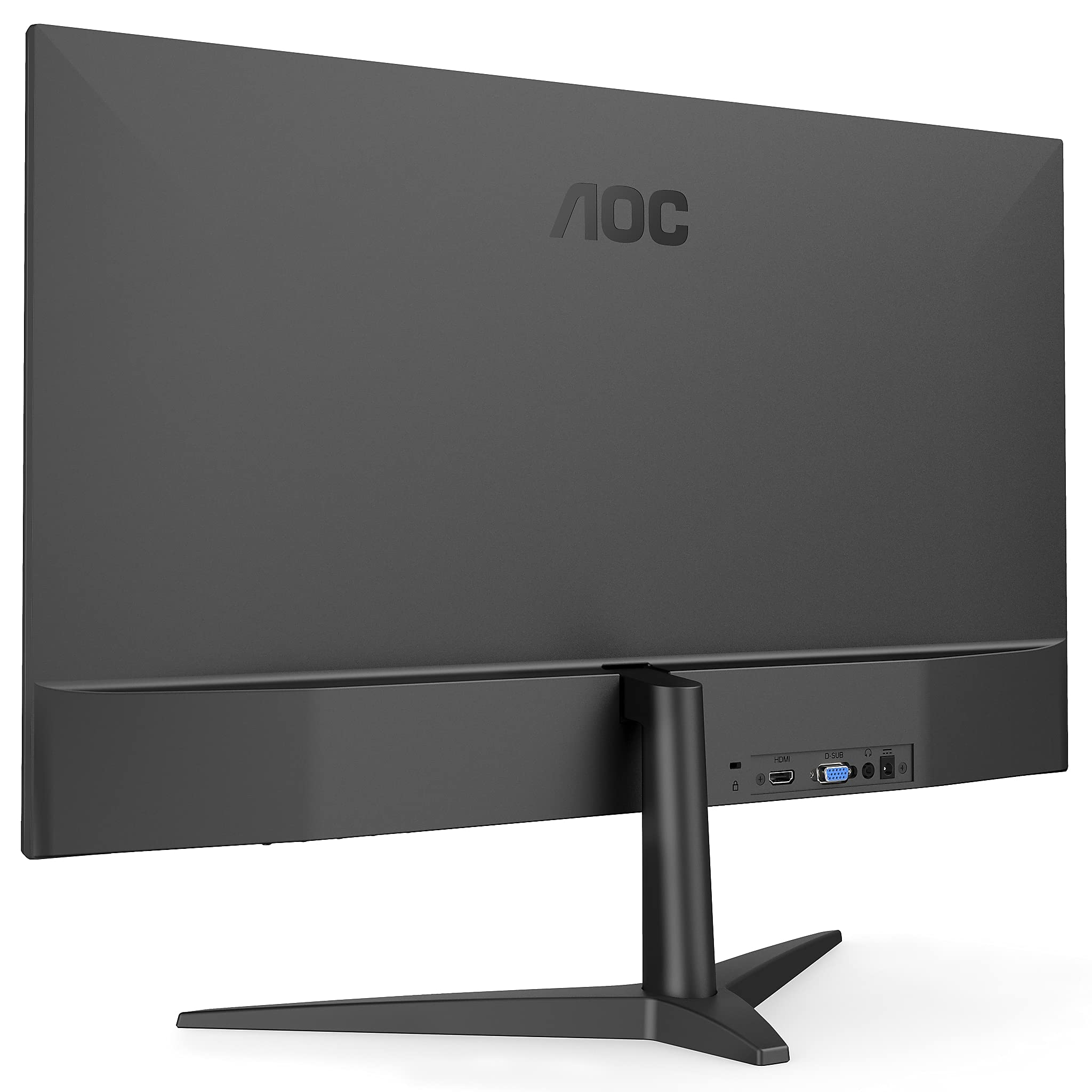 Aoc 24B1H 24 Full Hd 1920X1080 Monitor, 3-Sided Frameless, Va Panel, Hdmi/Vga, Flicker-Free