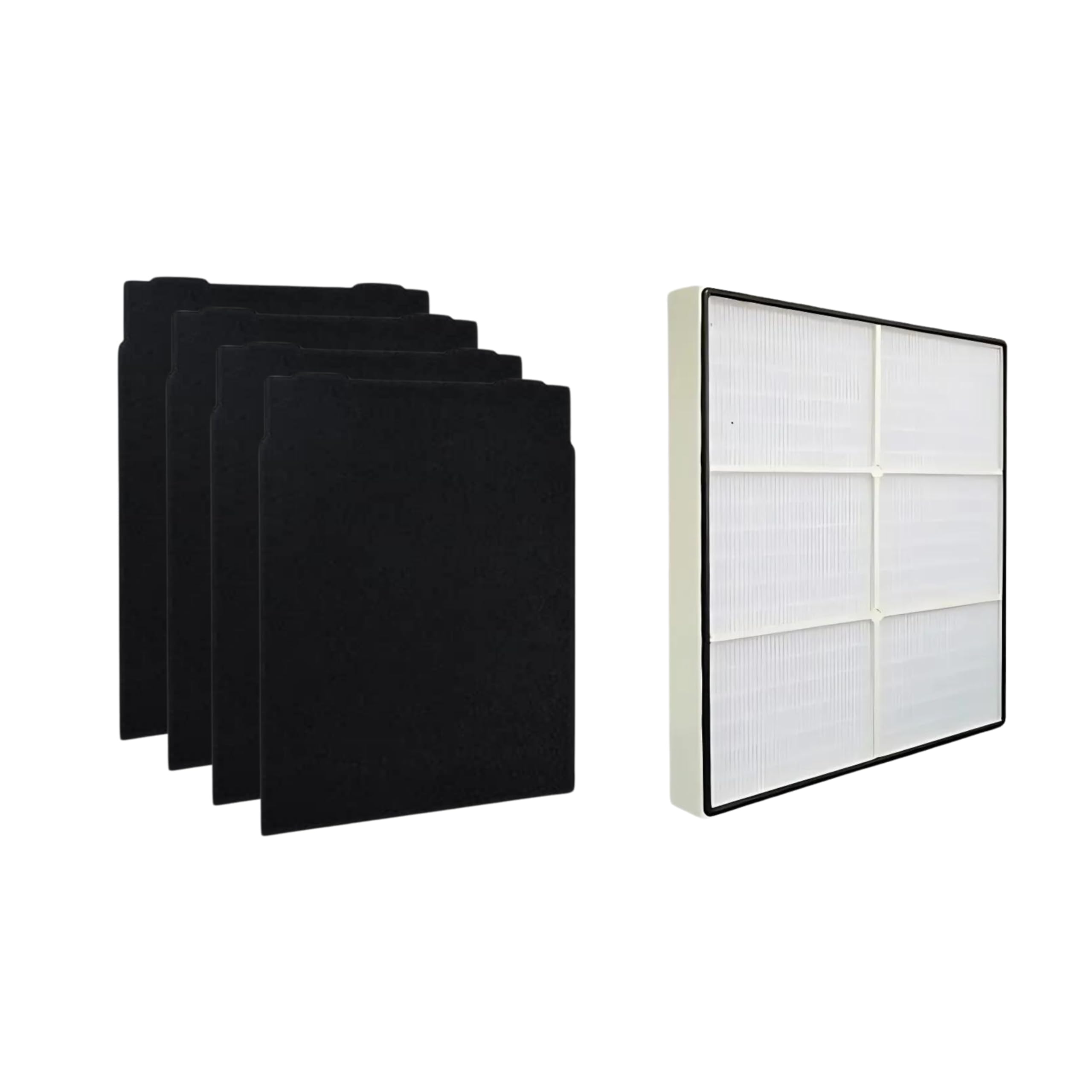 Nispira True Hepa Carbon Pre Filter Set Compatible With Sears Kenmore 83375, 83376, 83200, 83202 (Progressive 335), 83230, 83354