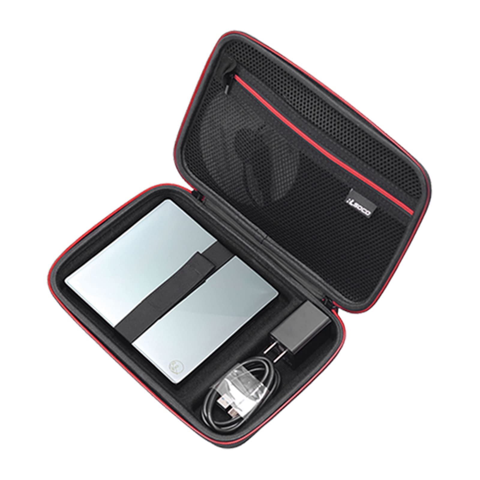 Rlsoco Carrying Case For Cd/Dvd External Drive Burner Reader Writer Player (Large Size:Fits Reader Up To 17Cm X 15Cm X 3.5Cm)