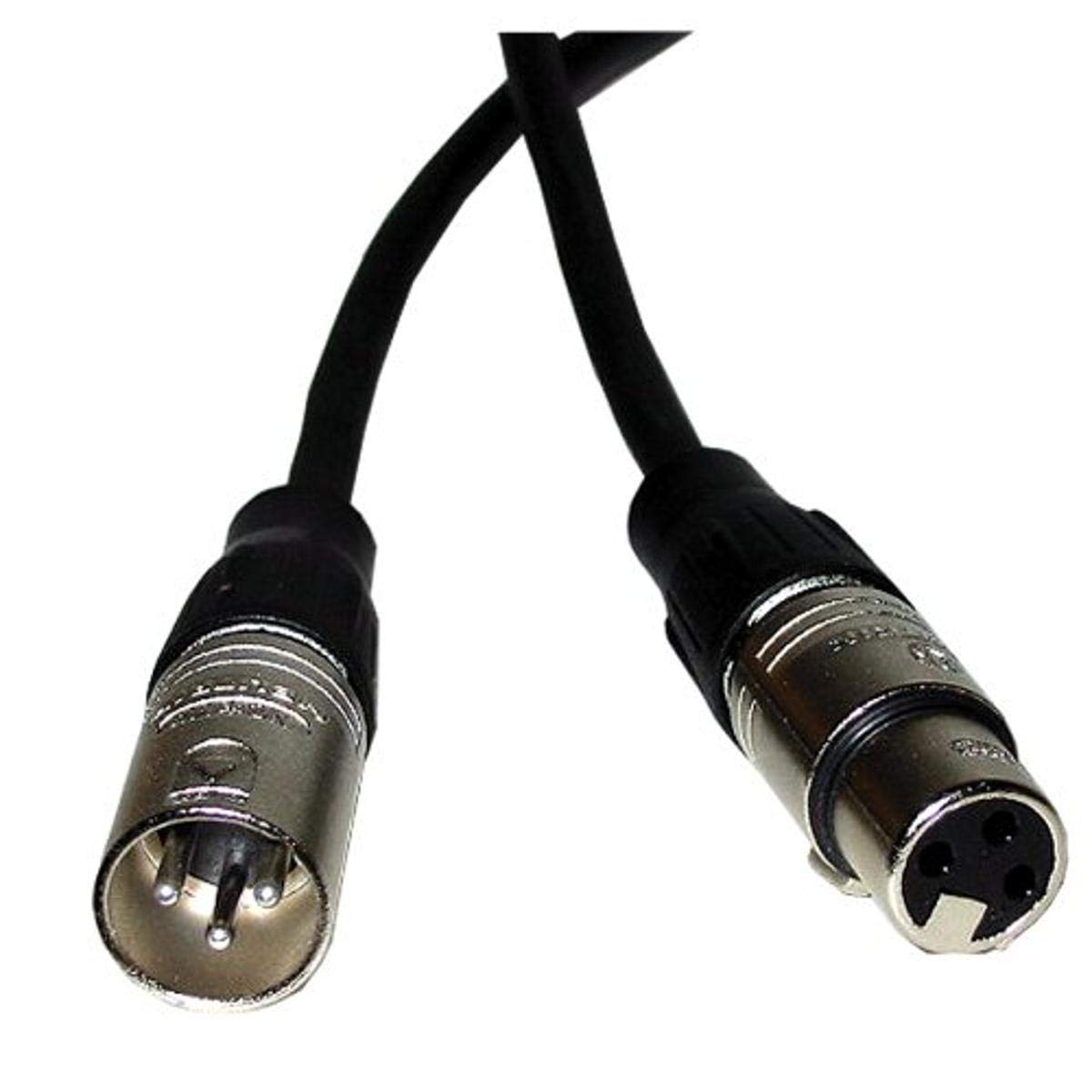 Cbi Mln Performer Series Lowz Xlr Male To Xlr Female Microphone Cable, 50 Feet