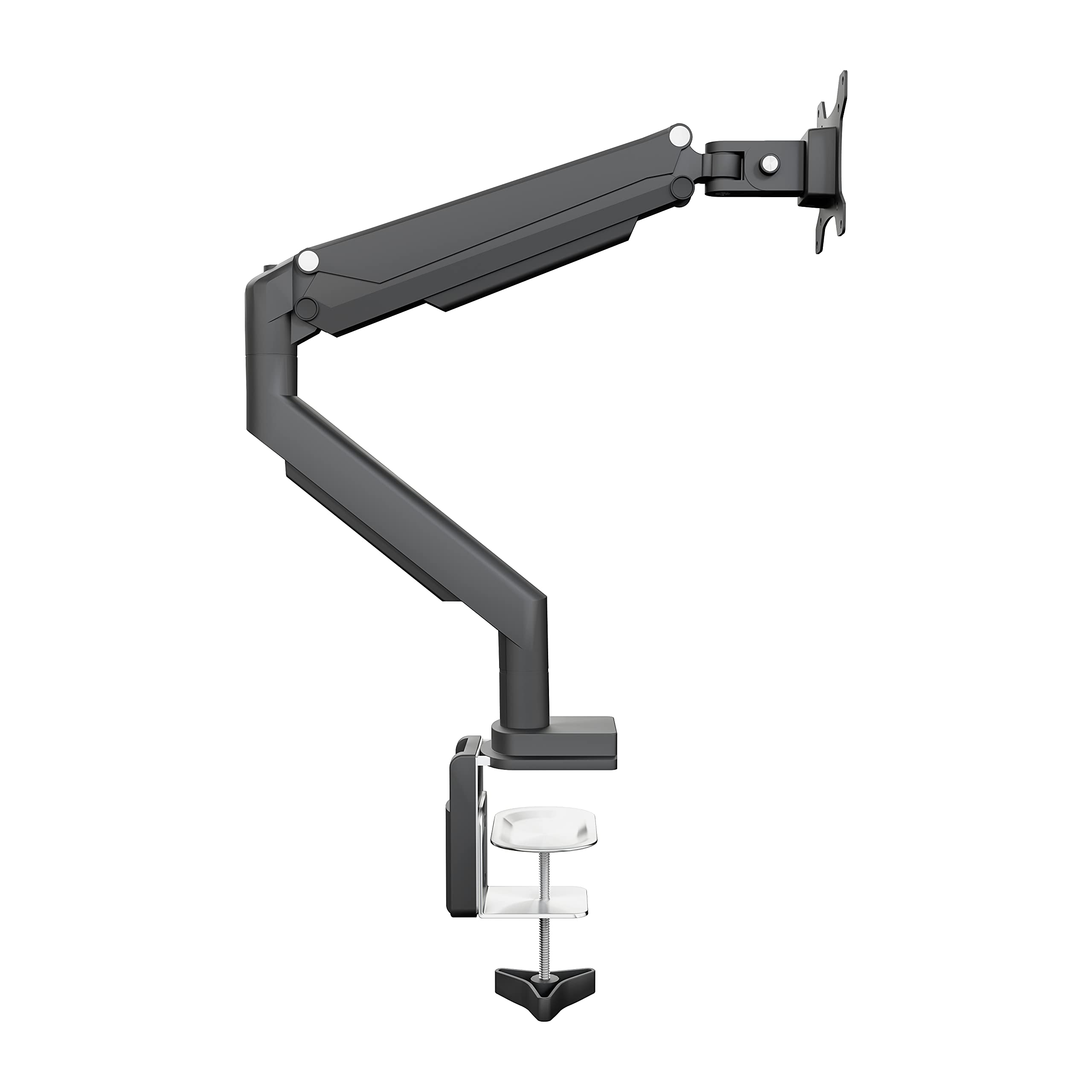 Cta Digital Clamp Tablet Mount   Cta Vesa Compatible Locking Tablet Arm Mount And Usb Hub With Full Cable Management For Most 17
