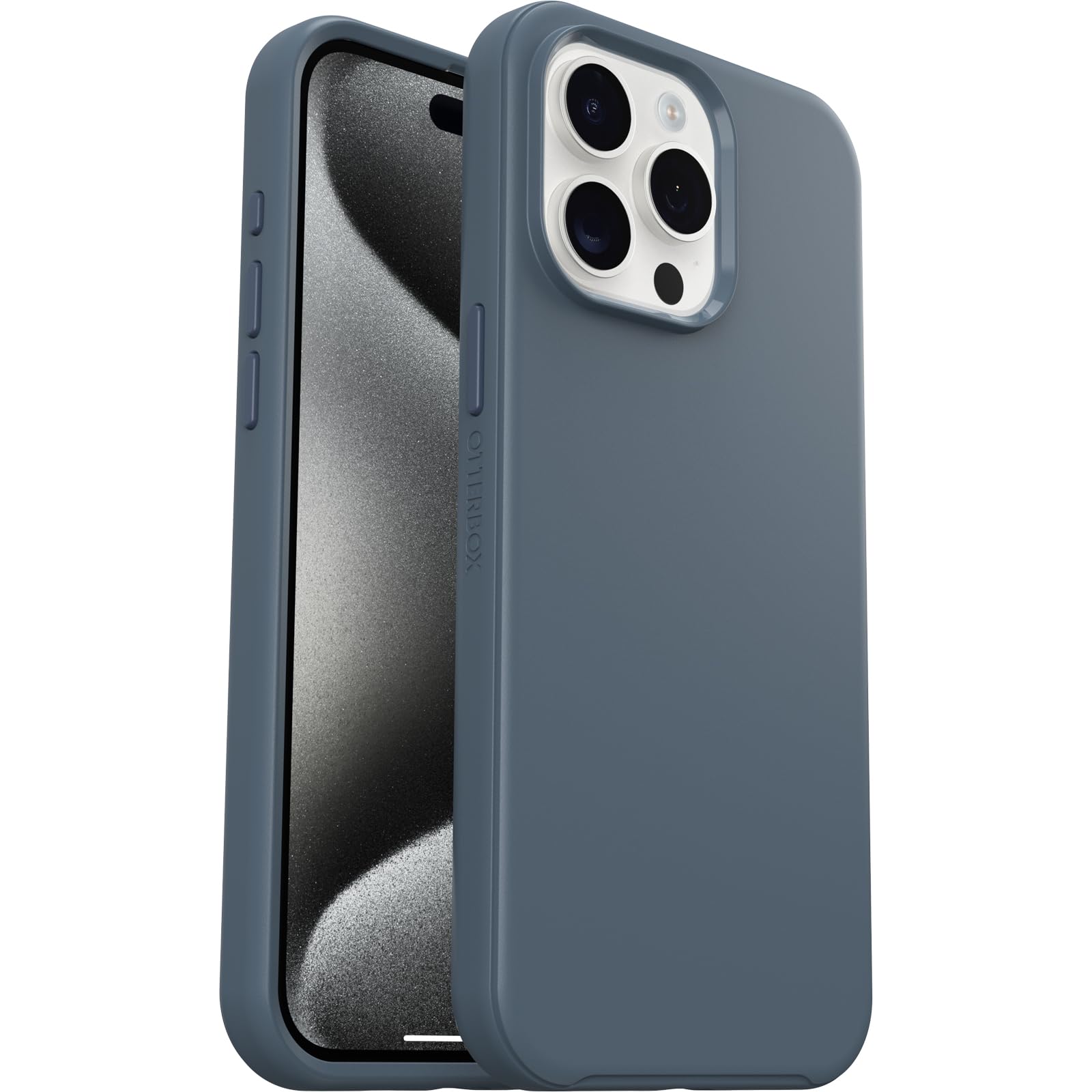 Otterbox Iphone 15 Pro Max (Only) Symmetry Series Case   Bluetiful (Blue), Snaps To Magsafe, Ultra Sleek, Raised Edges Protect C