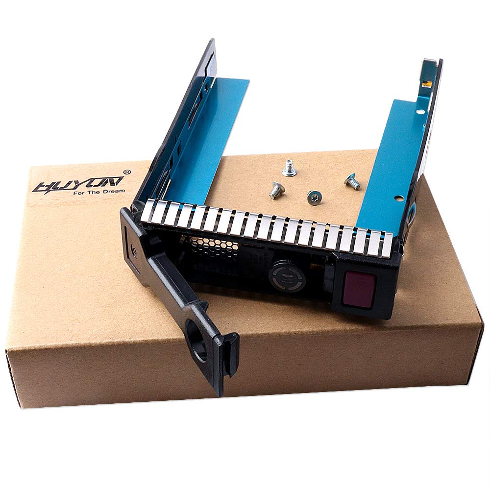 3.5 LFF SAS SATA HDD Tray Caddy Compatible for Replacement HP 651314-001 651320-001 Gen8 Gen9 3.5 LFF Drive Tray DL380P DL360P D