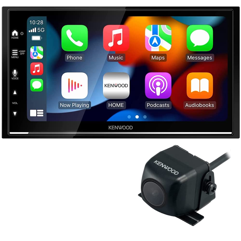 Kenwood Dmx7709S 6.8 Inch Capacitive Touch Screen, Car Stereo, Carplay And Android Auto, Bluetooth, Am/Fm Radio, Mp3 Player, Usb