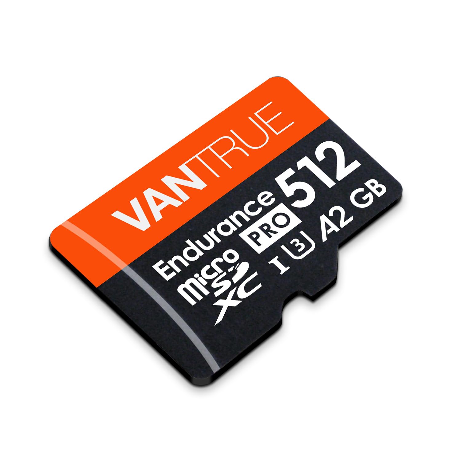 Vantrue 512Gb Microsdxc Uhs I U3 4K Uhd Video High Speed Transfer Monitoring Sd Card With Adapter For Dash Cams, Body Cams, Acti