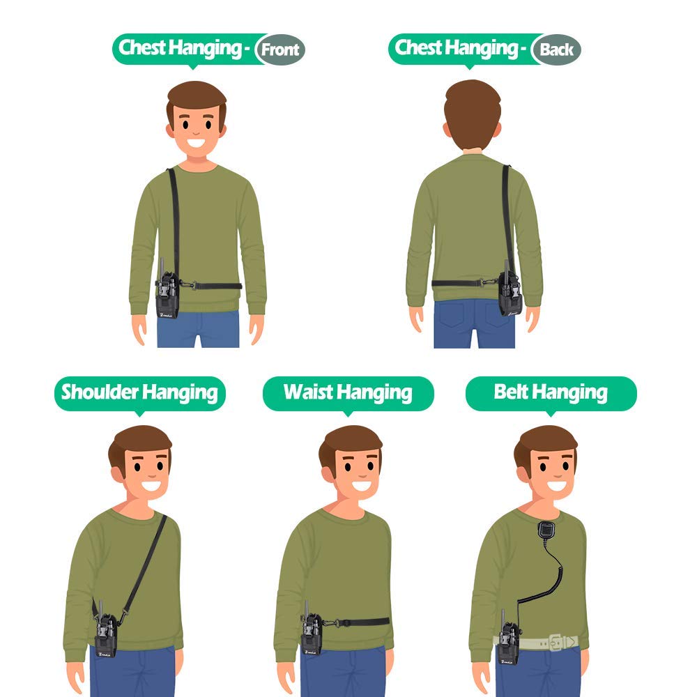 Zeadio Multi Function Pouch Case Holder For Gps Phone Two Way Radio (Znc D, Pack Of 1)