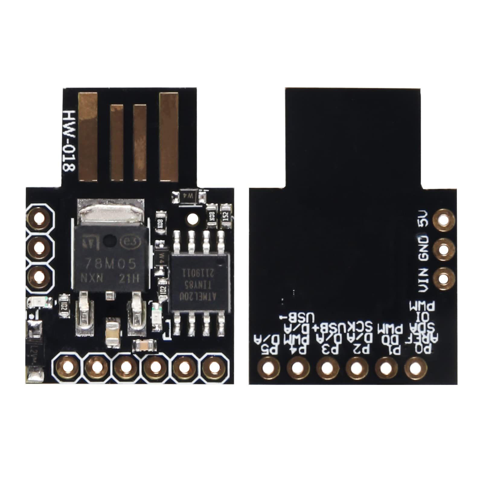 Diitao 4Pcs Attiny85 General Micro Usb Development Board Module Digispark Kickstarter Attiny85 Development Module For Arduino