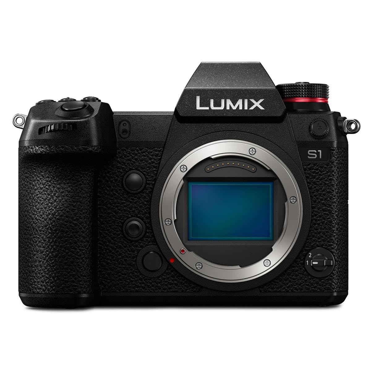 Panasonic LUMIX S1 Full Frame Mirrorless Camera with 24.2MP MOS High Resolution Sensor, L-Mount Lens Compatible, 4K HDR Video an
