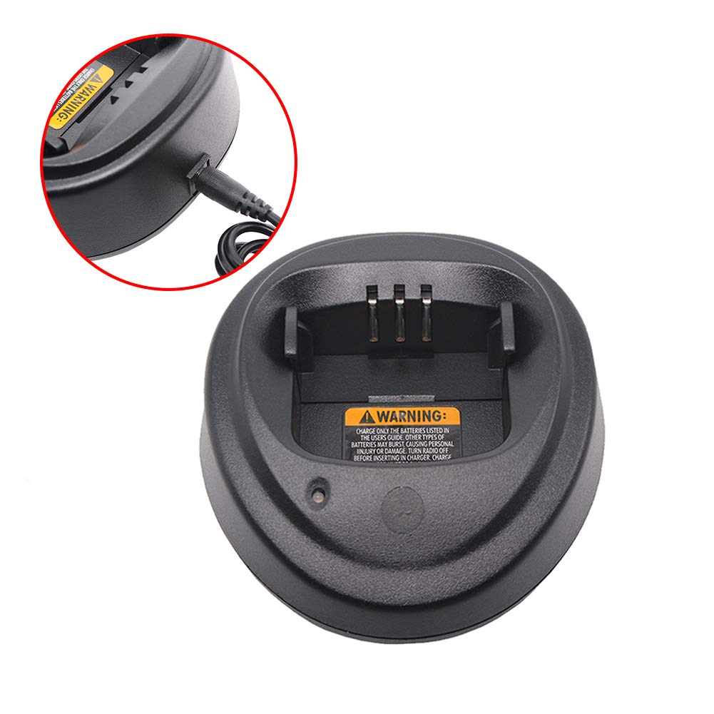Cp200 Charger For Motorola Cp200 Cp340 Cp360 Cp380 Cp040 Cp140 Pm400 Pr400 Radio Battery Nntn4496 Nntn4497 Nntn4970 Charger Wpln4137Br Wpln4137A Pmpn4137A