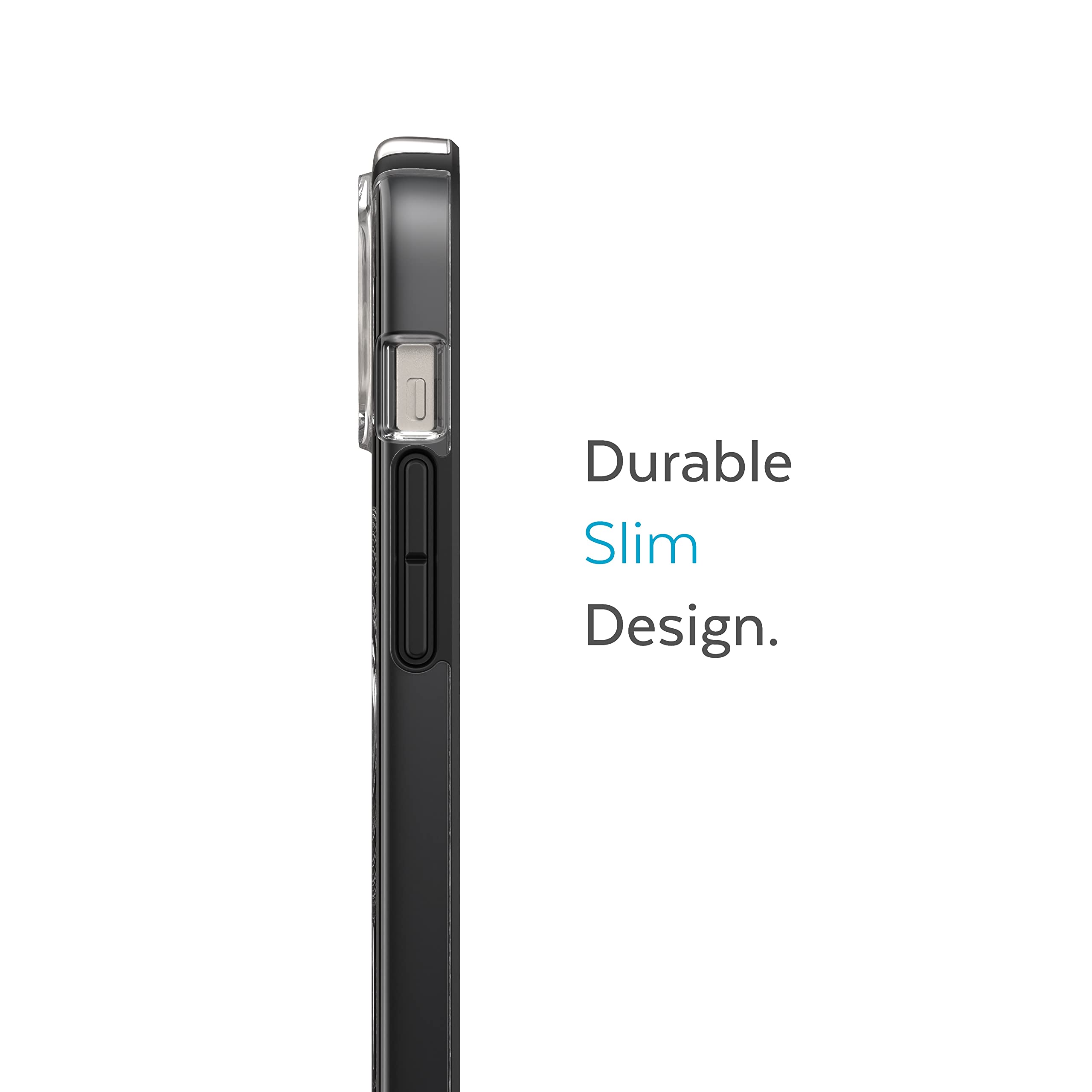 Speck Clear Iphone 15 Plus & 14 Plus Case - Slim, Built For Magsafe, Scratch Resistant & Drop Protection Clear Phone Case - Anti