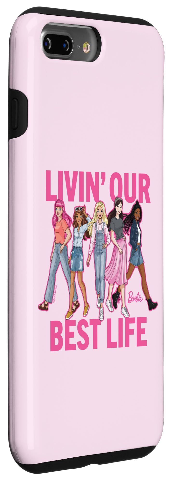 Iphone 7 Plus/8 Plus Barbie Livin ' Our Best Life Case
