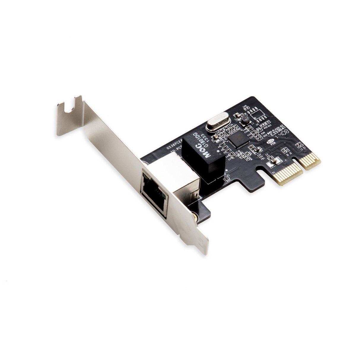 I/O Crest Single Gigabit Ethernet Pci Express 2.1 Pci-E X1 Network Interface Card (Nic) 10/100/1000 Mbps Realtek Rtl8111F Chipse
