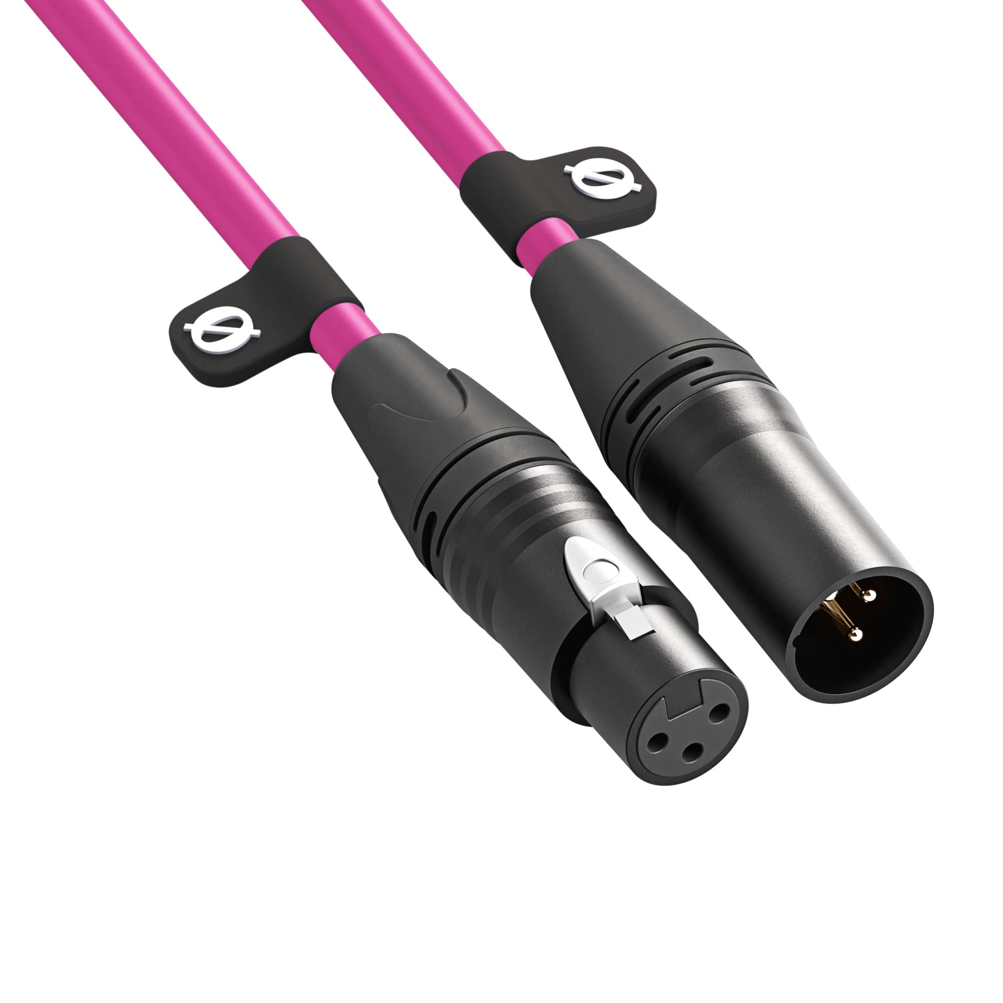 Rde Xlr 3 Premium Xlr Cable (3M, Pink)
