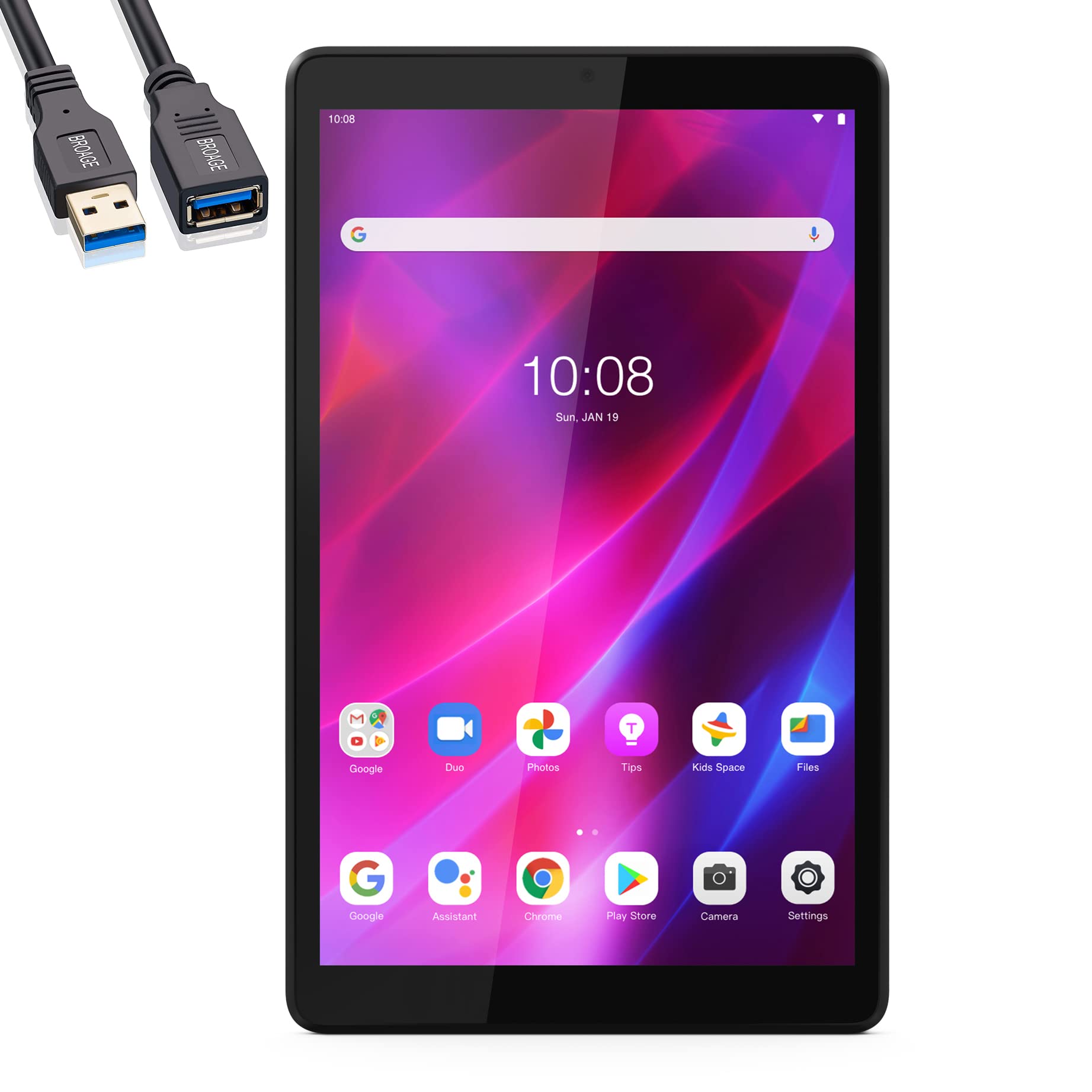 Lenovo 2023 Tab M8 (4th Gen) 8 Tablet, WiFi, 32GB Storage, 8 Touchscreen Display, MediaTek Helio A22 Processor, Android 12, Iron