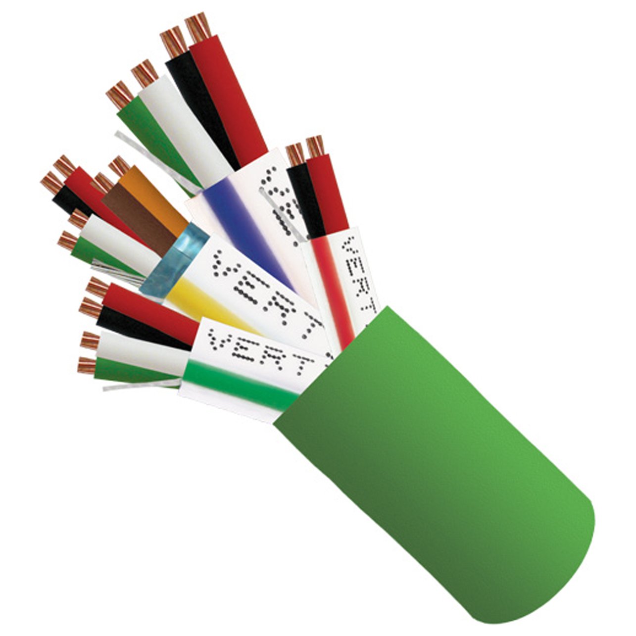 Vertical Cable Access Control Cable Riser: 22Awg/3 Pair Shielded + 18Awg/4 Conductor + 22Awg/4 Conductor + 22Awg/2 Conductor, St