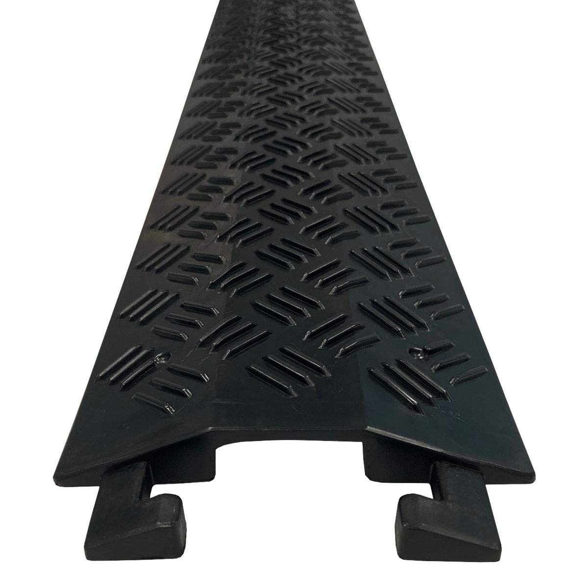 Ez Hidewire Ez Runner Pvc Small Drop Over Cable Ramp Cable Protector   Black (Pack Of 3)