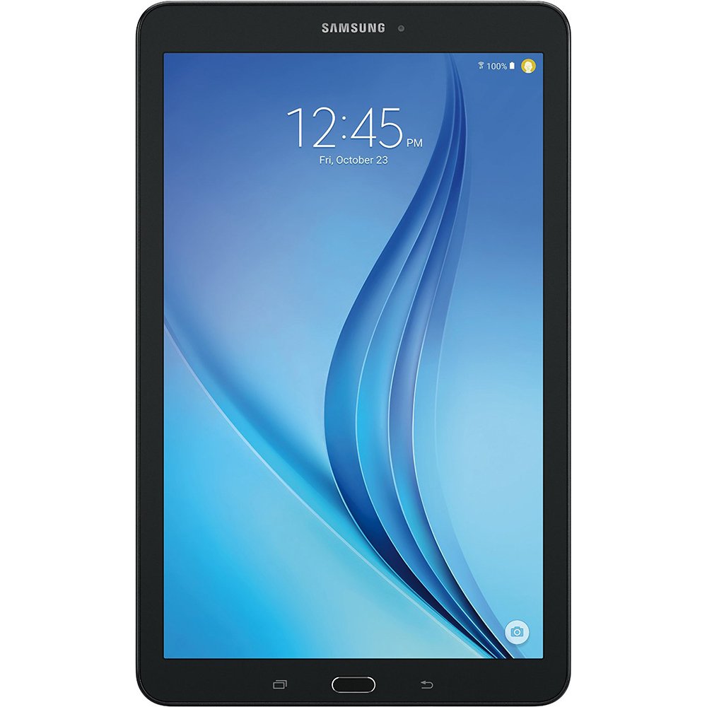 Samsung Galaxy Tab E 9.6; 16 GB Wifi Tablet (Black) SMT560NZKUXAR