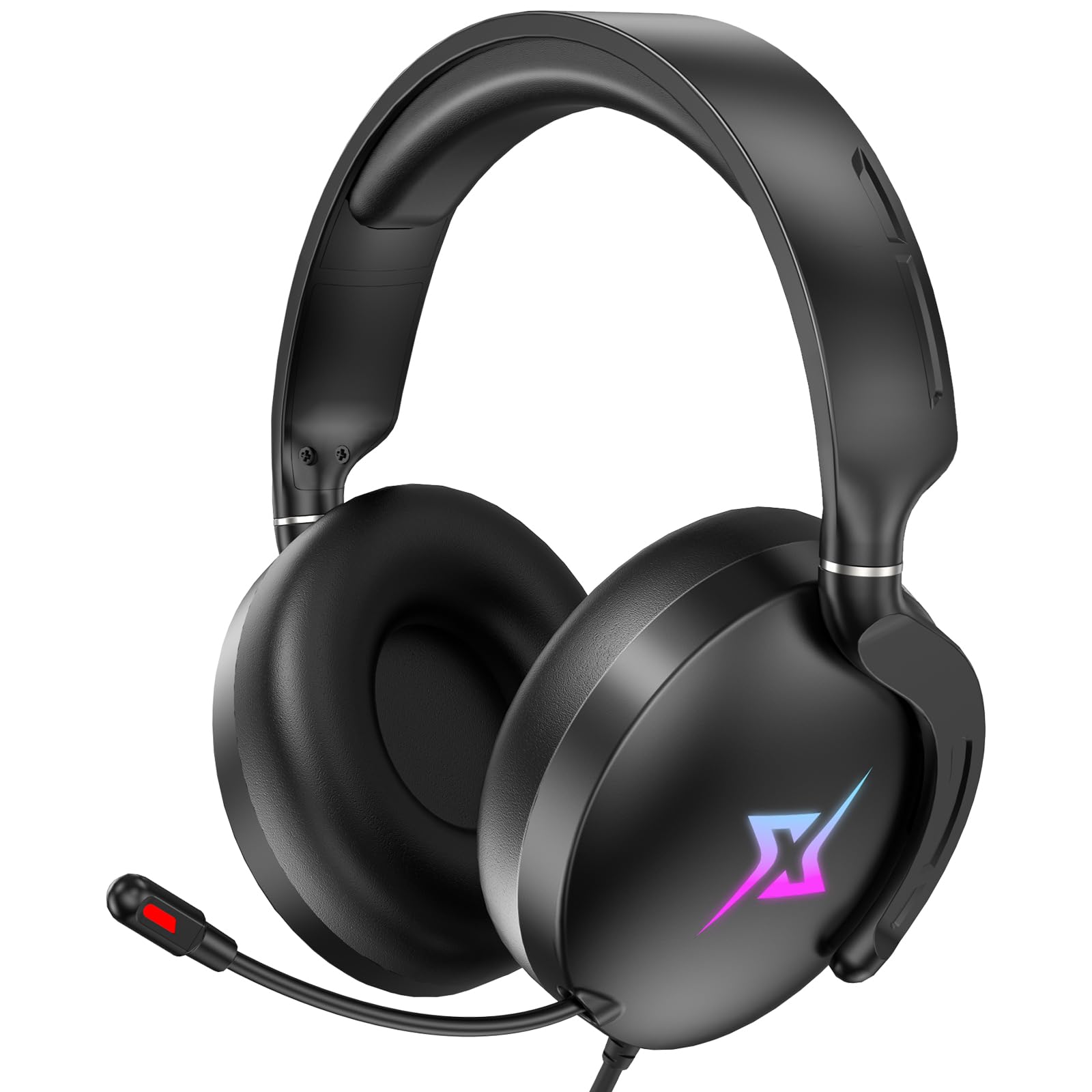 Targeal Gaming Headset With Microphone For Pc, Ps4, Ps5, Switch, Xbox One, Xbox Series X|S   3.5Mm Jack Gamer Headphone With Noi