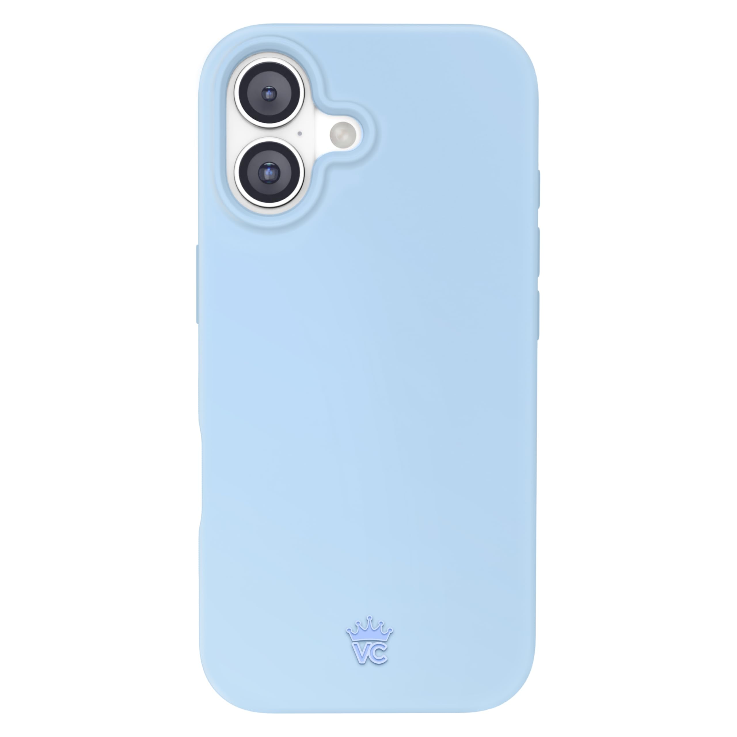 VELVET CAVIAR Case for iPhone 17 | Compatible with MagSafe | 10ft Drop Tested | Smooth SatinShield Finish | Cotton Candy Blue