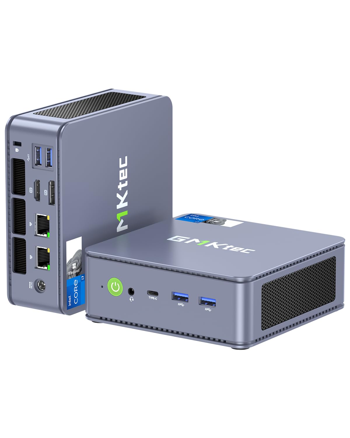 Gmktec Mini Pc Intel I7 13620H (Up To 4.9Ghz) Windows 11 Pro 32Gb Ddr5+2Tb Pcie4.0 Ssd I225V Dual Nic Mini Desktop Computers/Usb