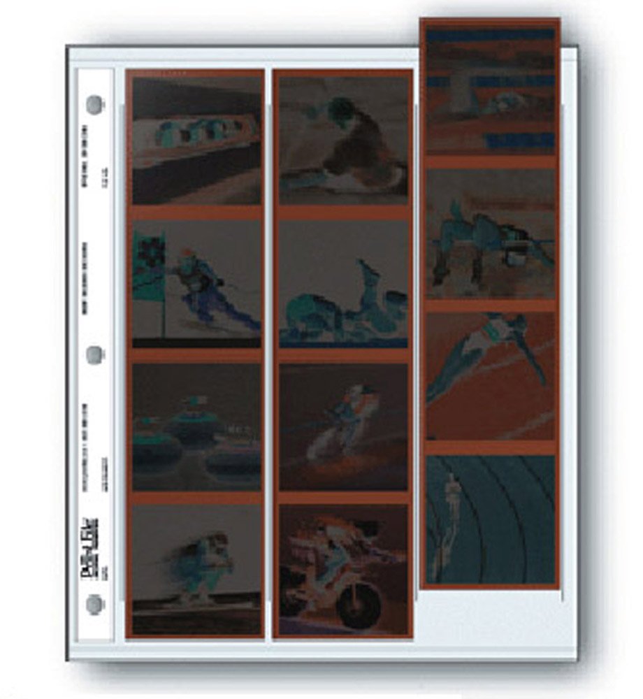 Print File 120 3Hb Archival 120 Negative Preservers For 3 Ring Binder