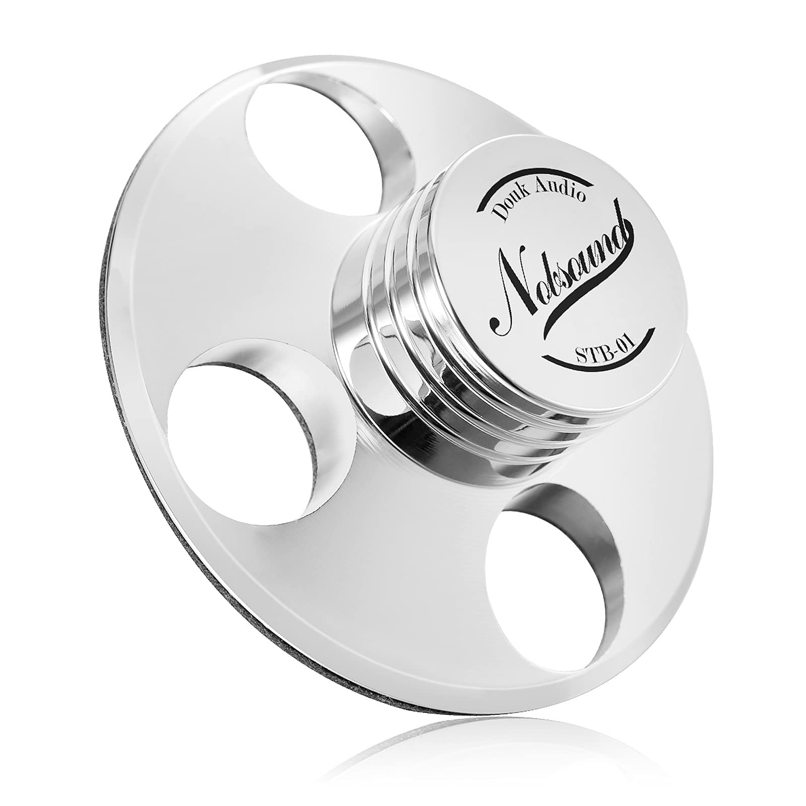 Nobsound Stb 01 Lp Vinyl Turntables Metal Disc Stabilizer Record Weight Hifi (Silver)