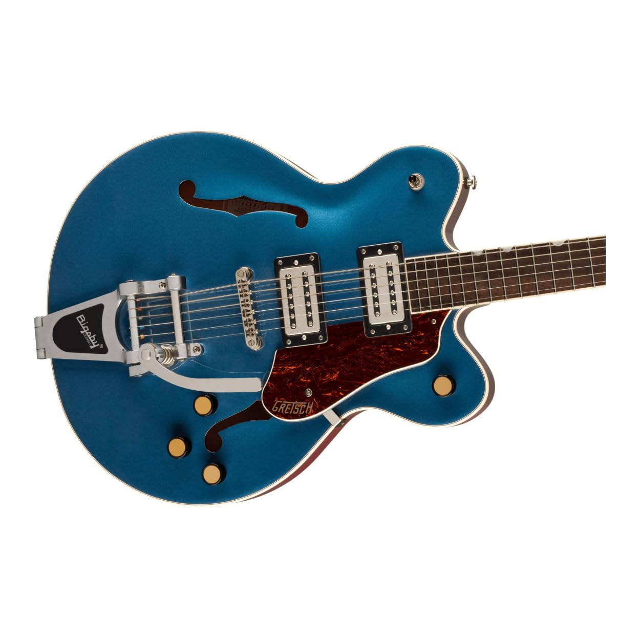 Gretsch G2622T Streamliner Center Block Double Cut Laurel Fingerboard And Maple Body Guitar With Bigsby, Right Handed (Dark Deni