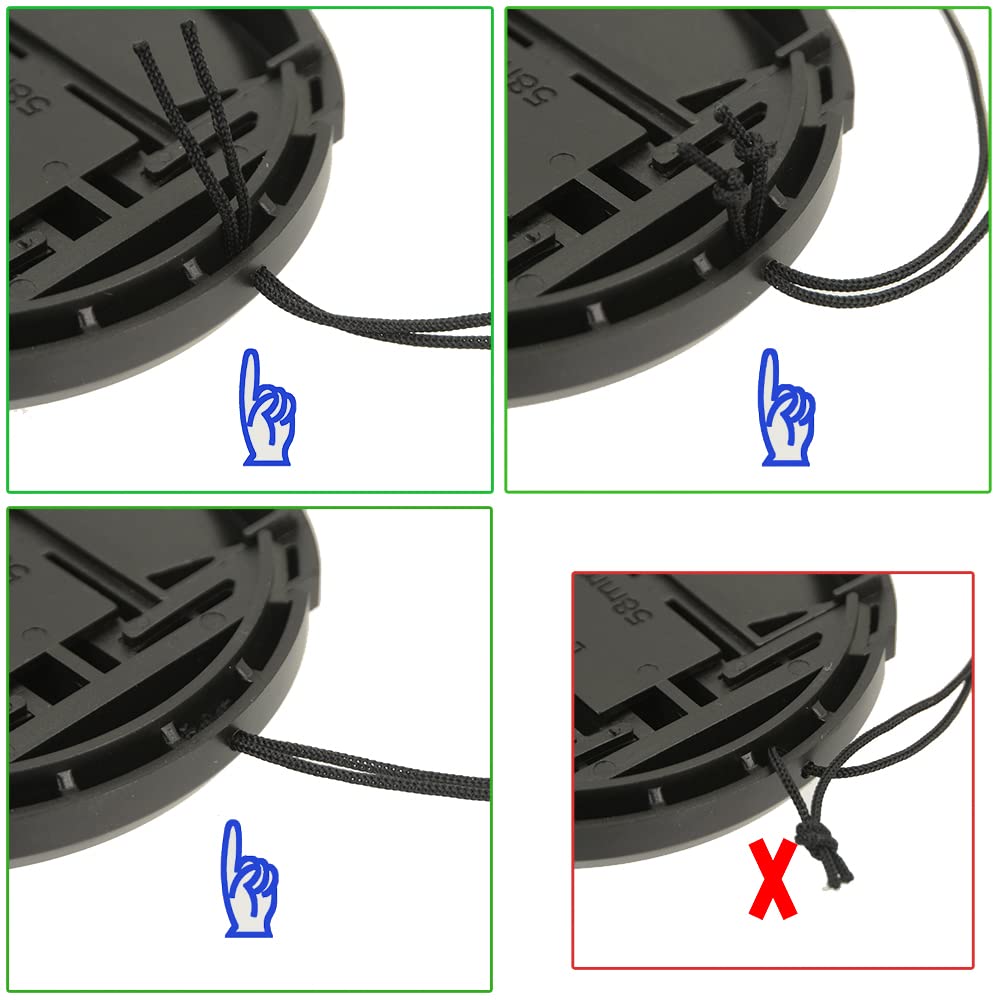 Sioti 77Mm Lens Cap, 2 Packs + 1 Piece Cleaning Wiper, Model:Lc 77, Compatiable With Camera Lens & Lens Filter & Filter Adapter
