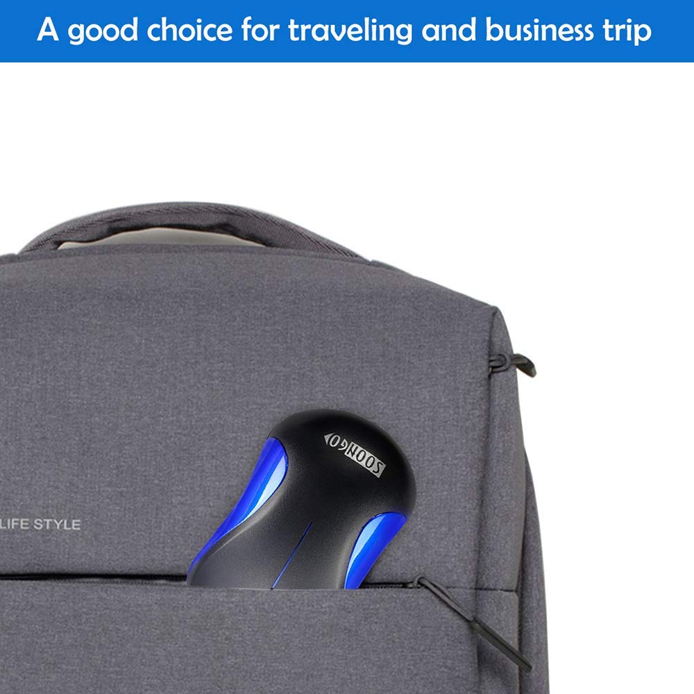 Laptop Mouse 2 Pack Usb Optical Wired Mouse For Office And Home Use Compatible Pcs Laptop Desktop Windows 7/8/10/11/Xp Vista And Mac Blue By Soongo