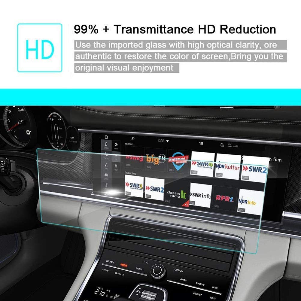 Maiqiken For Nissan Kicks 2018 Navigation Screen Protector Touch Screen Display Film 9H Hardness Anti Glare Anti Scratch Gps Scr