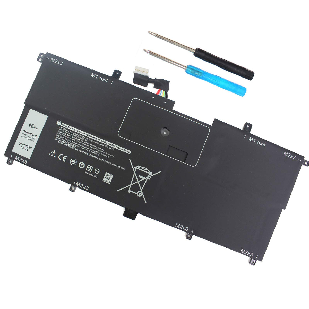 Dmkaollk Nnf1C Laptop Battery For Dell Xps 13 2 In 1 9365 Xps 13 9365 2 In 1 2017 Xps 13 9365 D1605Ts D1805Ts D2805Ts D3605Ts D3