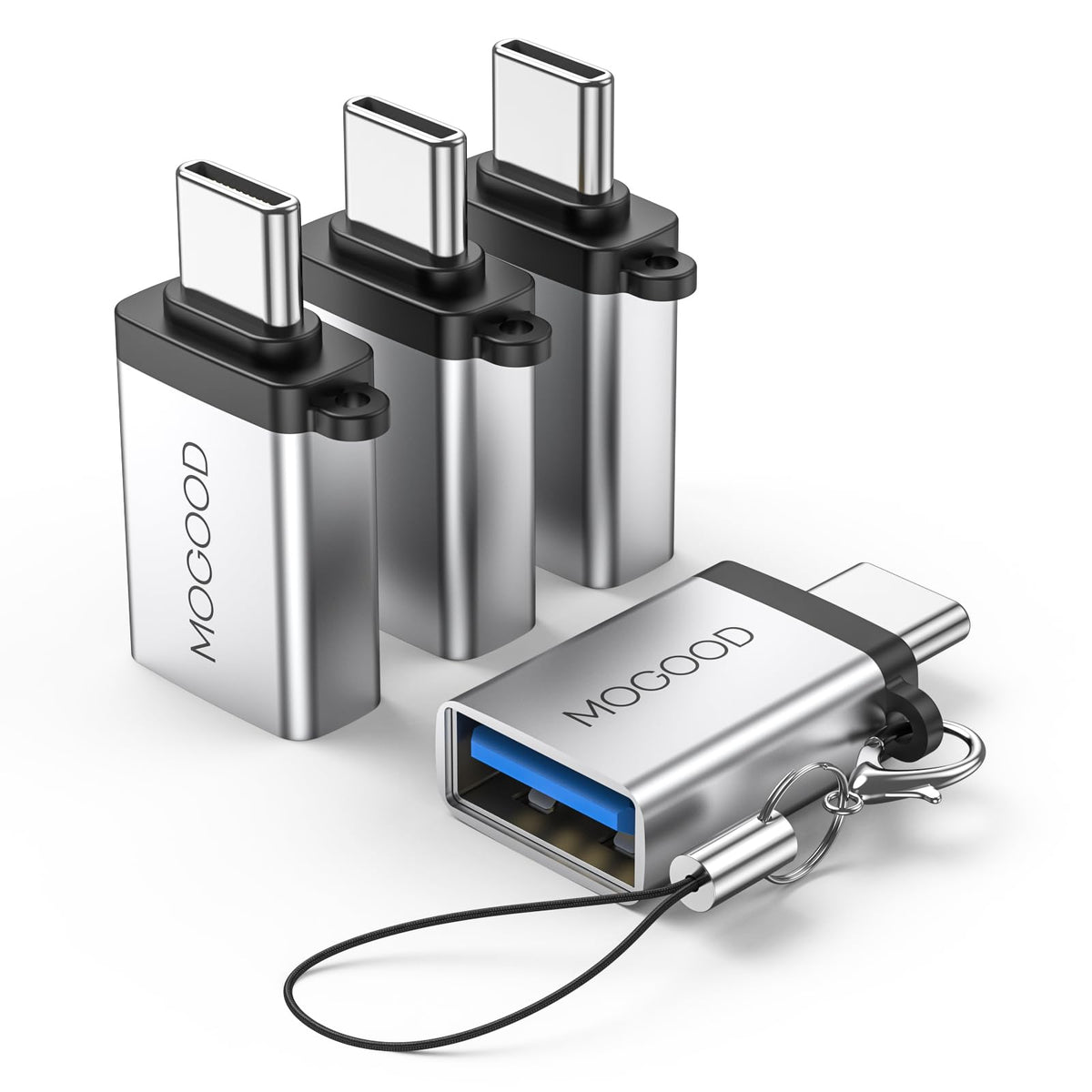 Mogood Usb C Adapter Usb C Male To Usb 30 Female Adapter Usb C To Usb Adapter High Speed Data Transfer For Macbook Pro,Chromeboo