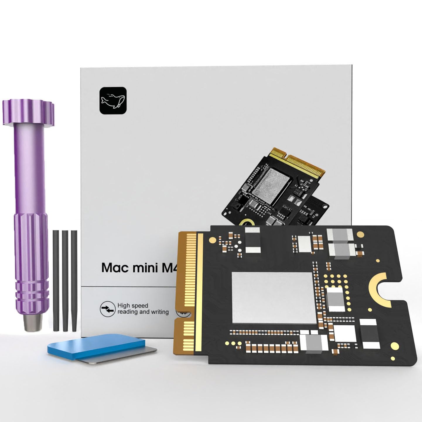 Zinweyton M4 Mac mini SSD 1TB, Hard Disk Storage Upgrade for Mac mini M4