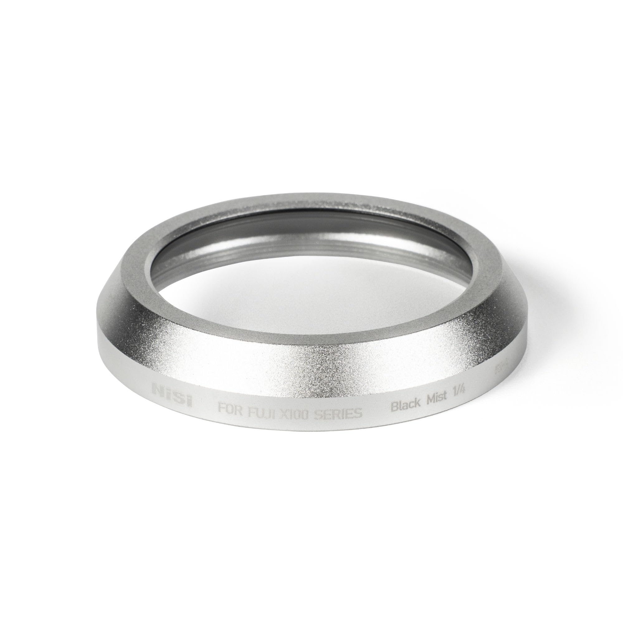 NiSi Black Mist 1/4 for Fujifilm X100 Series | Mist Effect Lens Filter | Photography and Videography (Silver Frame)