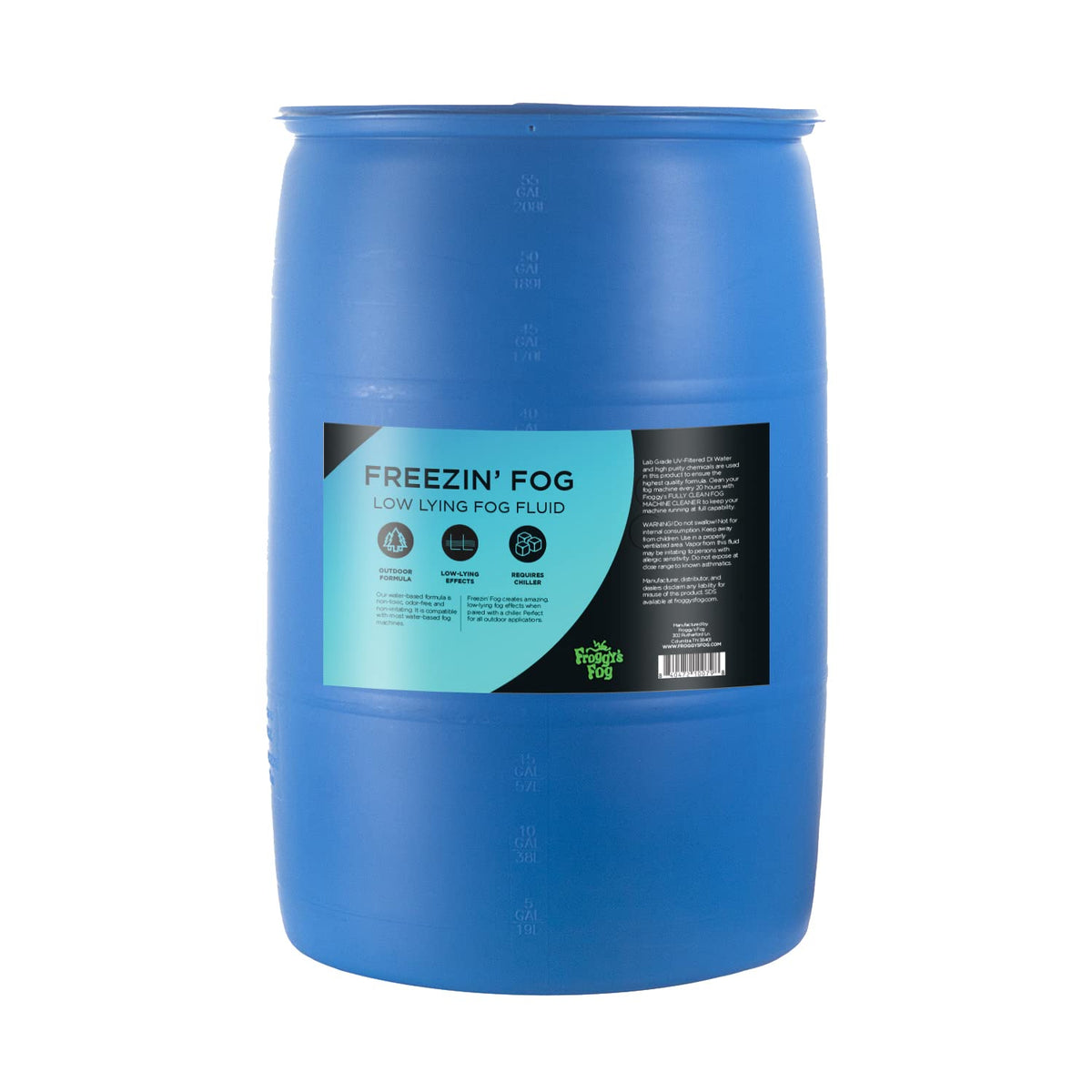 Freezin Fog   Outdoor Low Lying Ground Fog Fluid   For Halloween, Theatrical Effects, Haunted Attractions