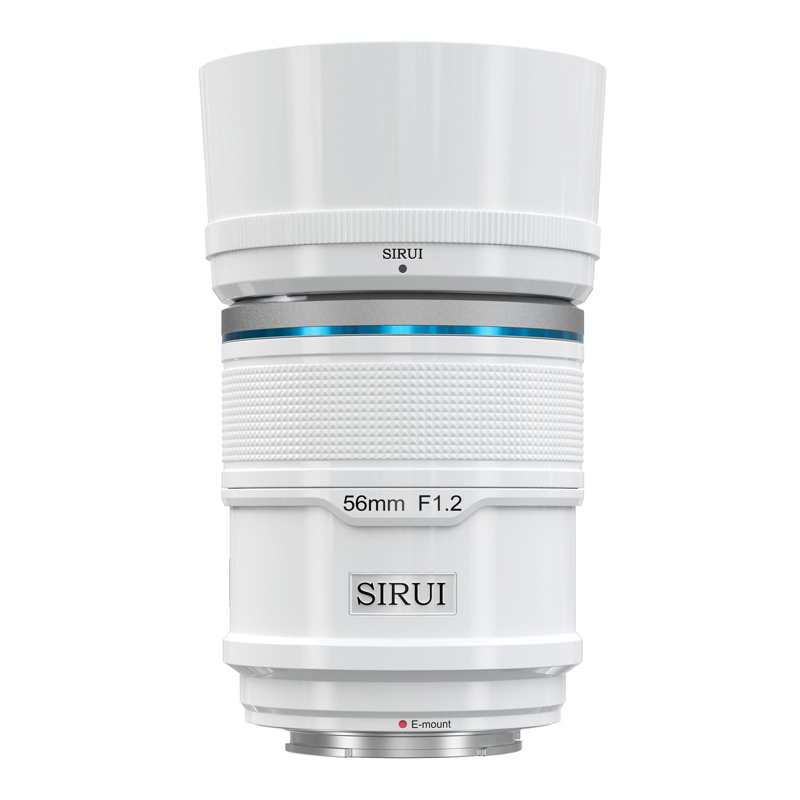 Sirui Sniper 56Mm Autofocus Lens, F1.2 Wide Angle Aps C Camera Lens For A5 A6 A7 Fx A9 Zv E Series (E Mount, White)