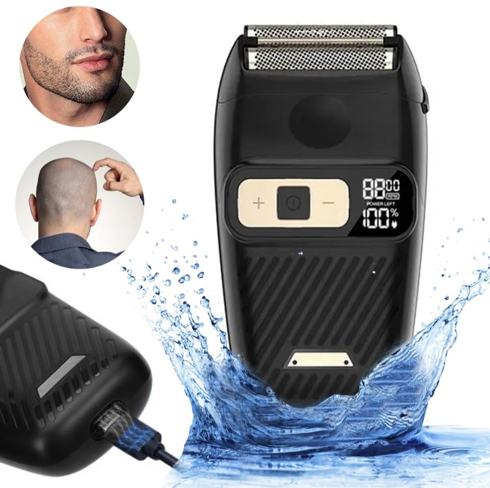 Foil Shaver Electric Shavers For Men Foil Shaver For Men Electric Razor For Men Face Barber Shaver Waterproof Beard Trimmer Shav